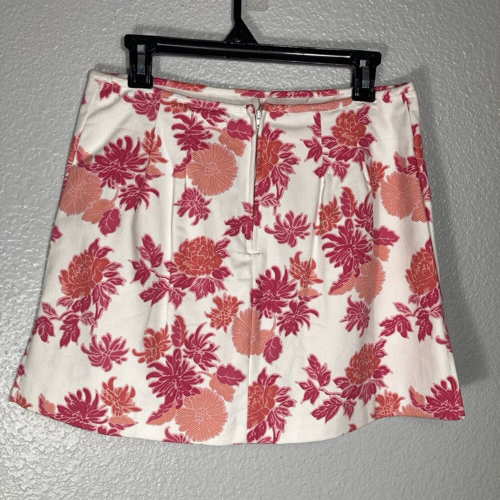 Vintage David Paul Floral Skort Size 10 Pink Floral Lilly Tennis Golf Coastal - Picture 6 of 8